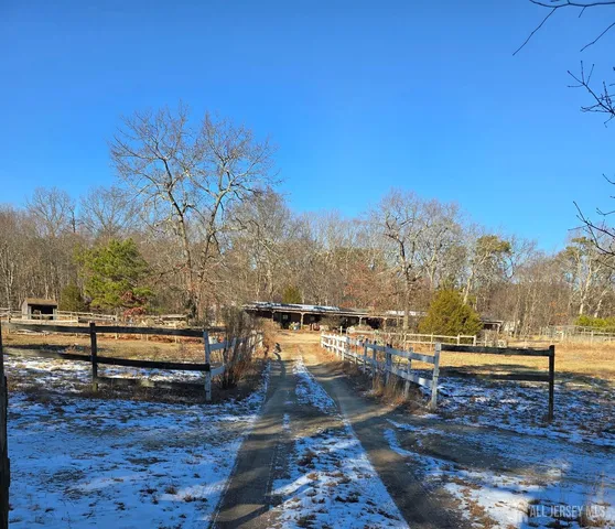 a view of yard with outdoor seating