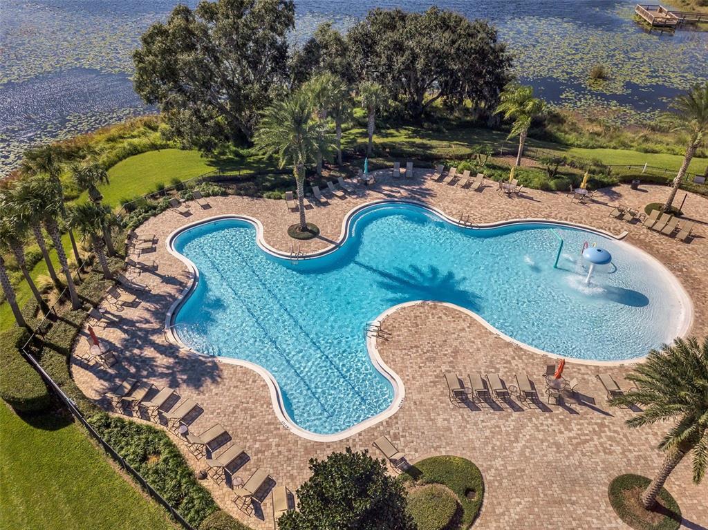 15448 Blackbead Street Winter Garden, FL 34787 - Photo 28 of 28 an aerial view of a house with outdoor space