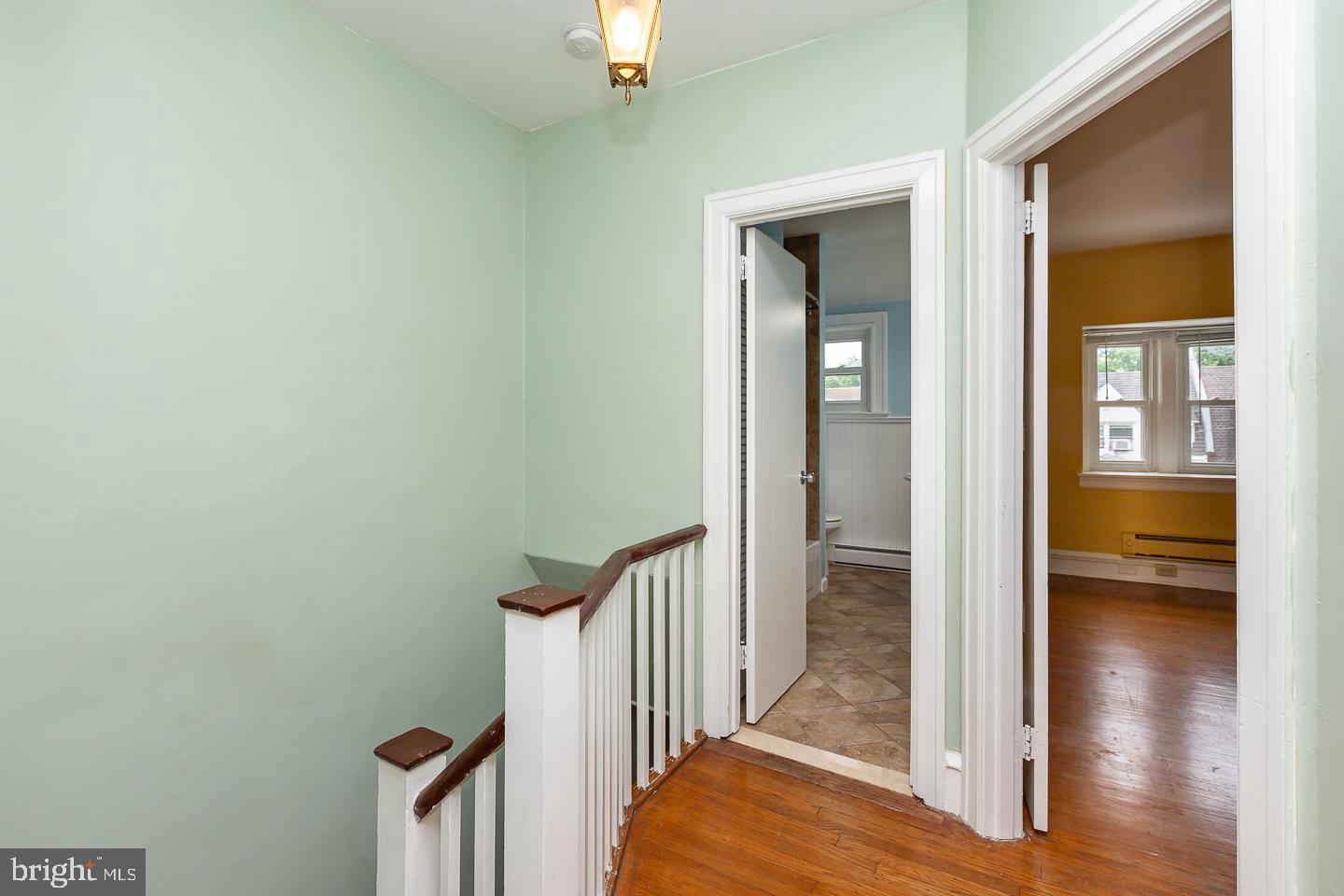 6609 Morris Park Road Philadelphia, PA 19151 - Photo 26 of 35 a view of a bathroom from a hallway