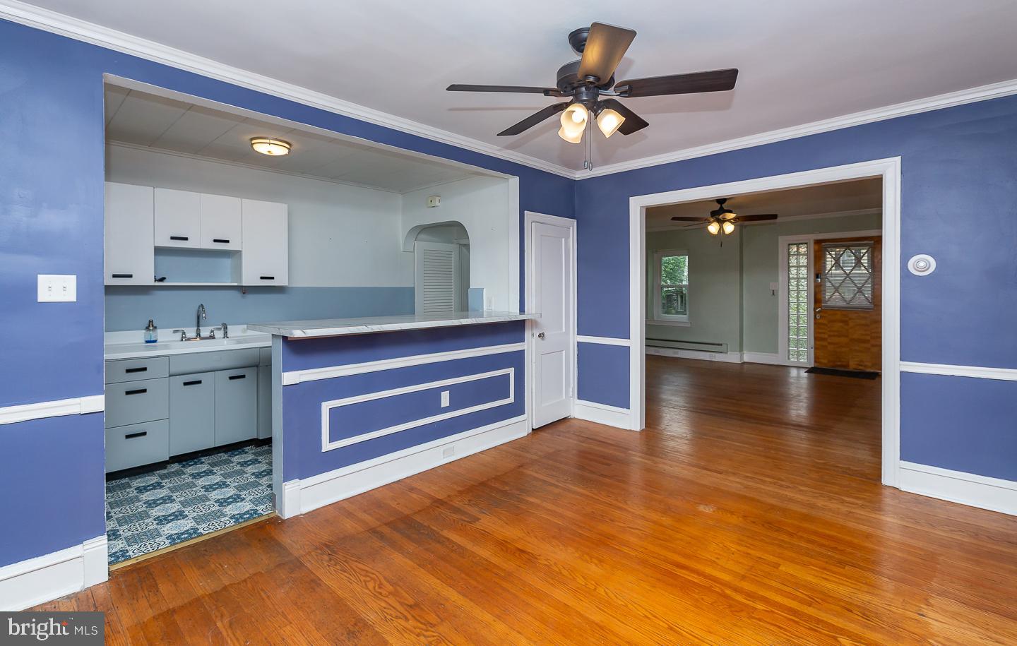 6609 Morris Park Road Philadelphia, PA 19151 - Photo 9 of 35 a view of kitchen with cabinets and window