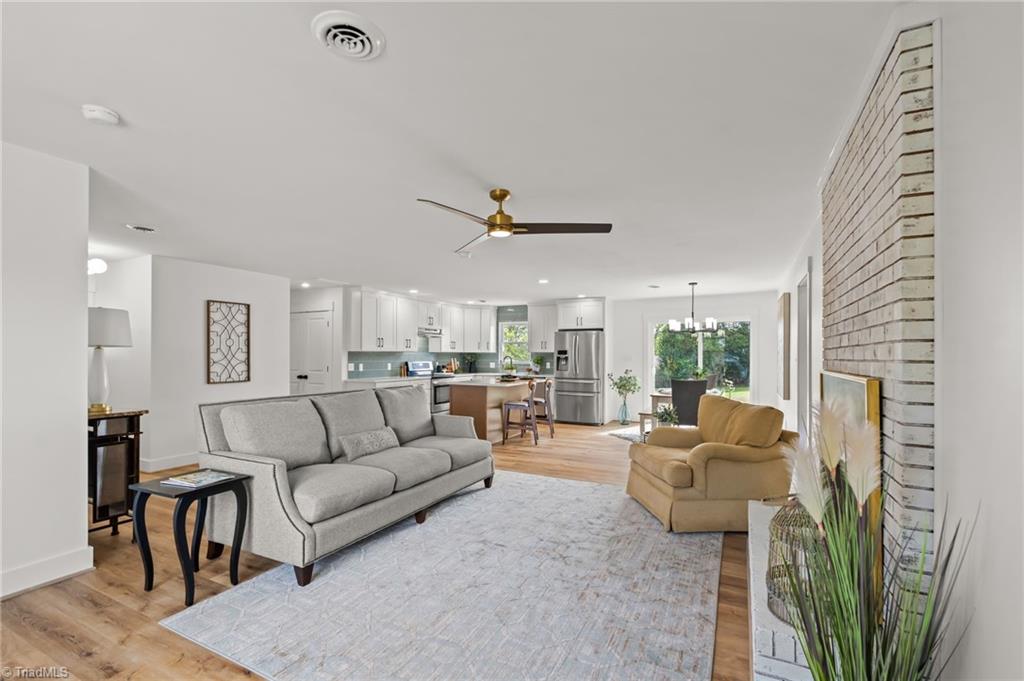 3856 Azalea Lane Trinity, NC 27370 - Photo 12 of 35 Open Living is Fabulous! Entertaining is a breeze here!