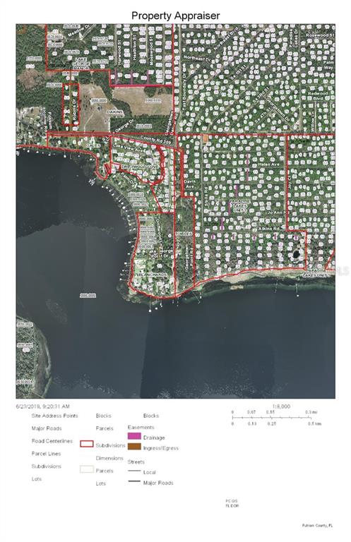 101 Stella Road Georgetown, FL 32139 - Photo 1 of 1 Lot is brownish rectangle near center of map, slightly north & east.