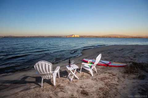 a view of outdoor space with seating space
