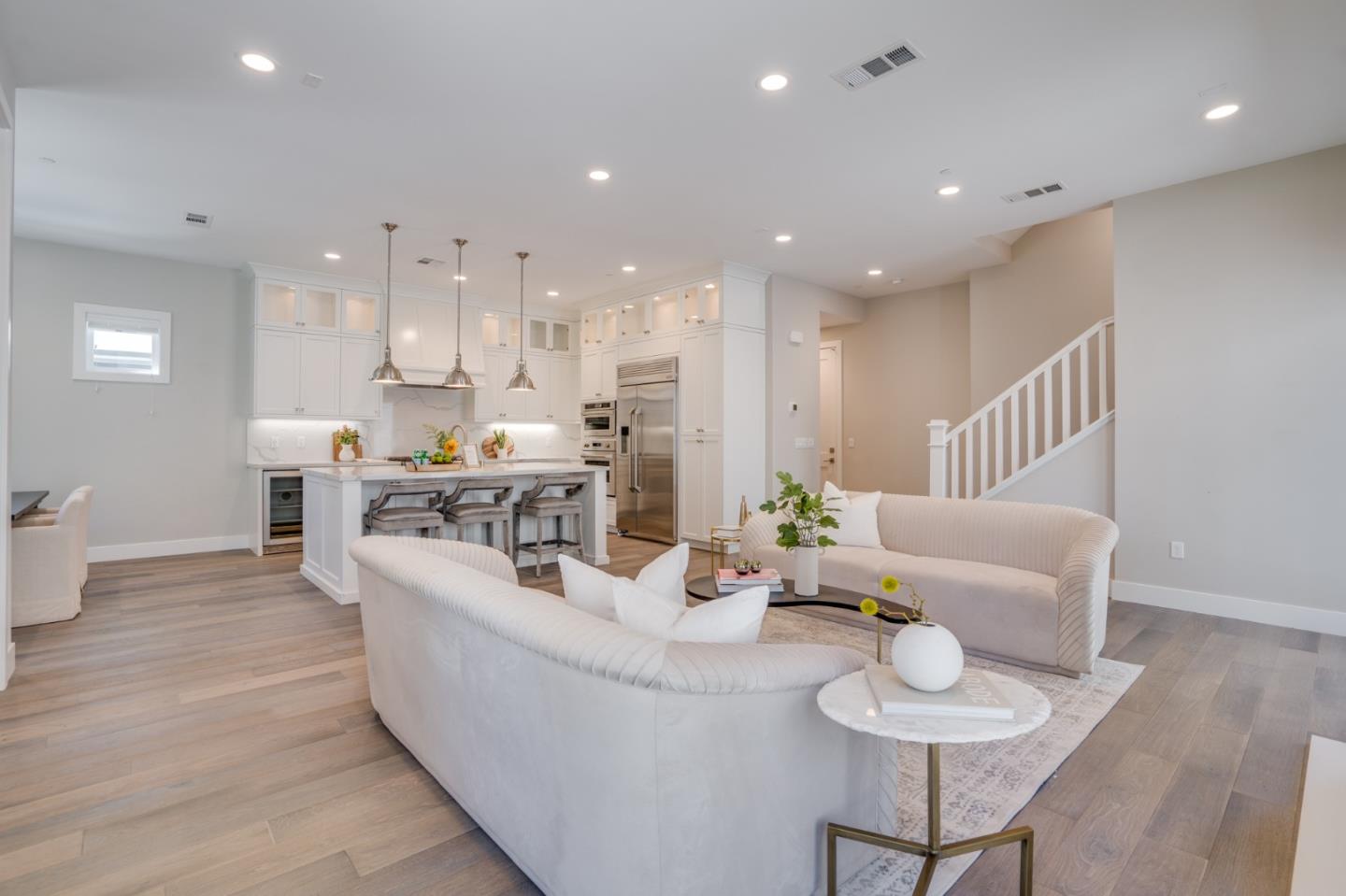 3114 Contreras Drive San Mateo, CA 94403 - Photo 11 of 44 a living room with kitchen and furniture