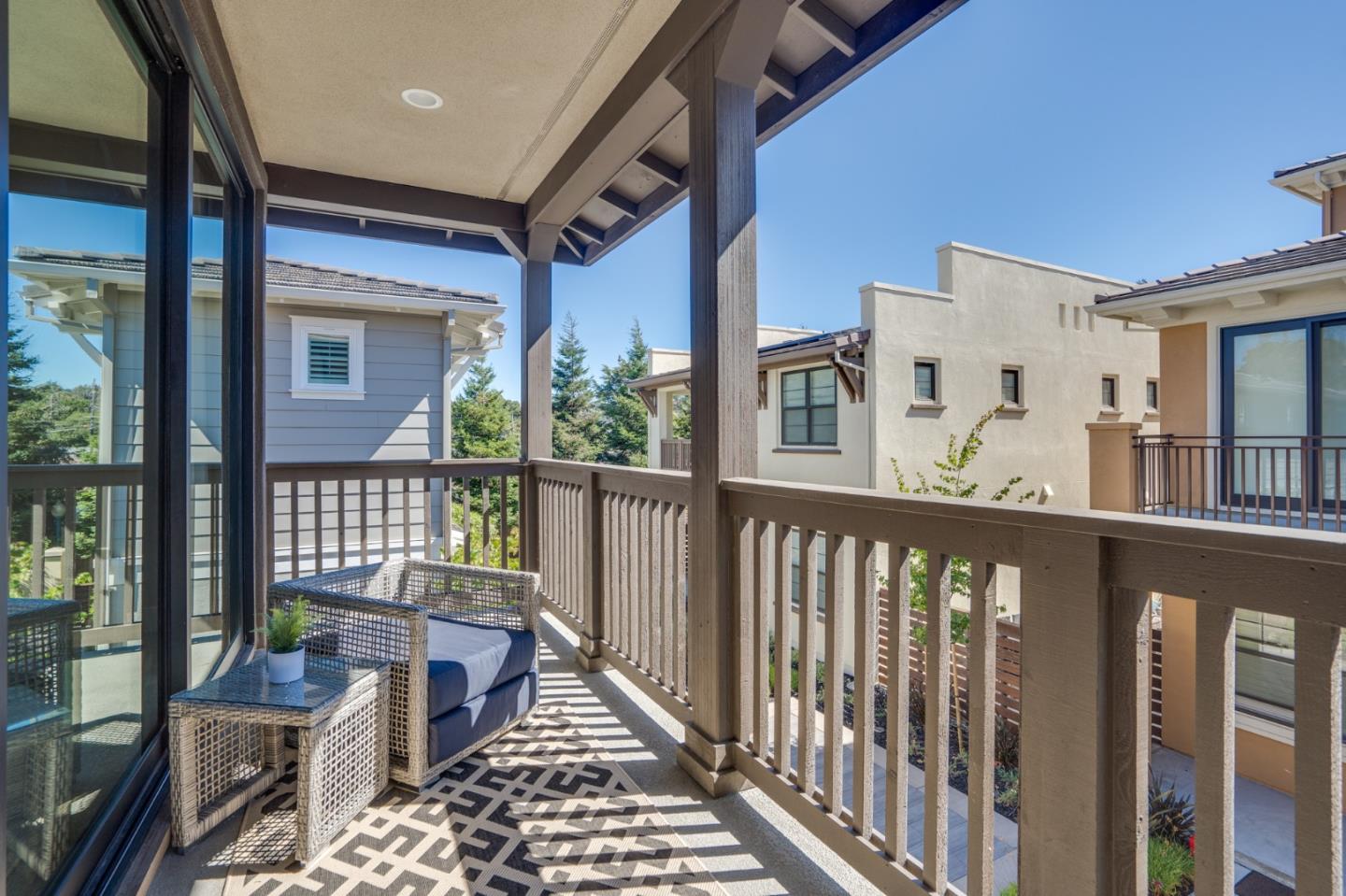 3114 Contreras Drive San Mateo, CA 94403 - Photo 22 of 44 a view of a balcony with wooden floor