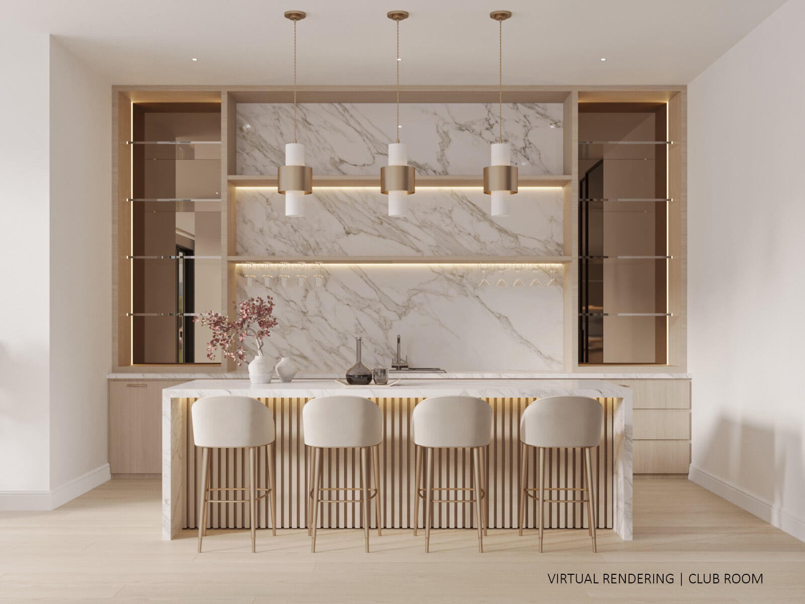 1400 Cocoanut Road Boca Raton, FL 33432 - Photo 3 of 10 Club Room VIRTUAL RENDERING