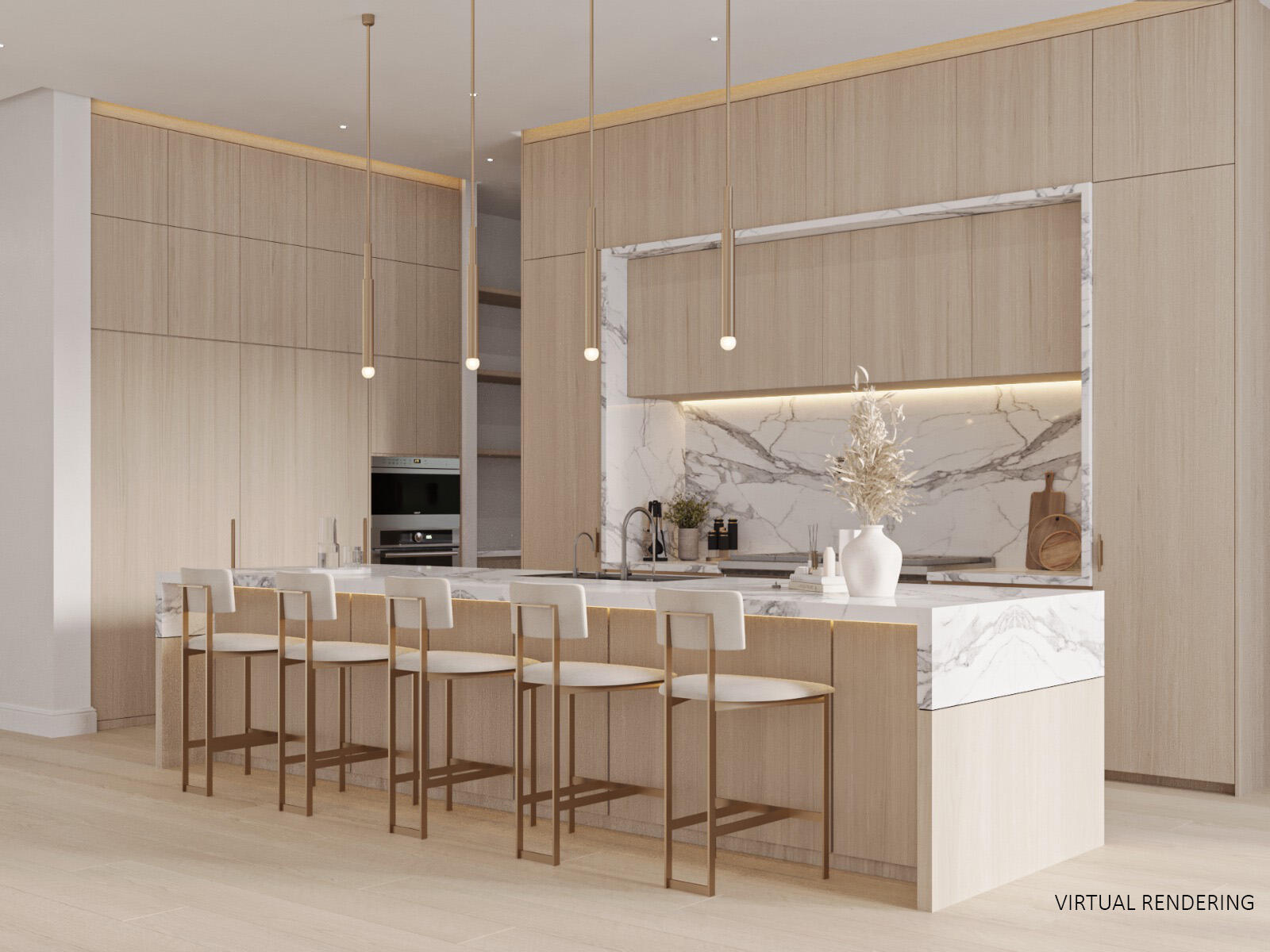 1400 Cocoanut Road Boca Raton, FL 33432 - Photo 5 of 10 Kitchen 2 VIRTUAL RENDERING