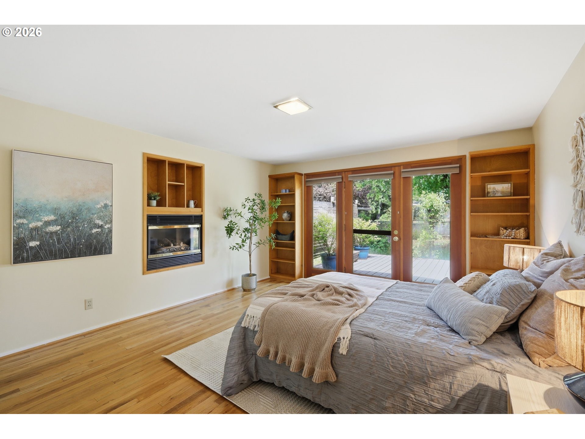 3025 Harris Street Eugene, OR 97405 - Photo 29 of 44 a bed sitting in a spacious bedroom next to a window