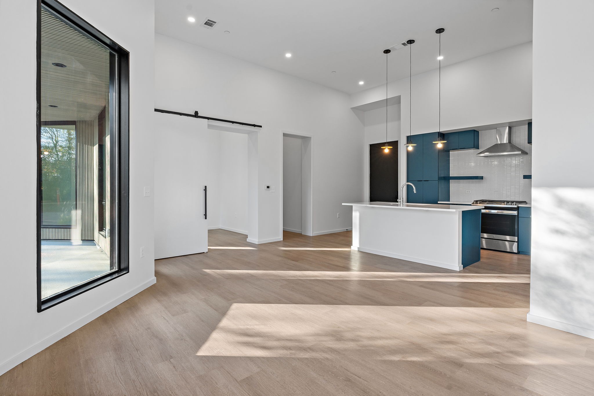 504 Merritt Avenue Nashville, TN 37203 - Photo 9 of 23 a view of a kitchen with a sink and stainless steel appliances