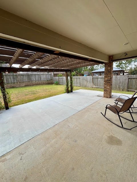 14381 Whitetop Peak Court Conroe, TX 77384 - Photo 25 of 39 Extended concrete patio