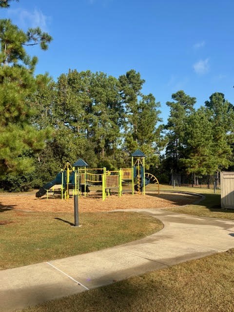 14381 Whitetop Peak Court Conroe, TX 77384 - Photo 32 of 39 a view of a playground with basketball court