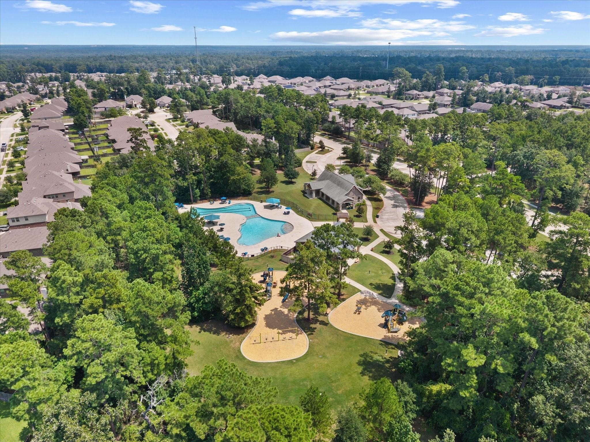 14381 Whitetop Peak Court Conroe, TX 77384 - Photo 36 of 39 a view of a city
