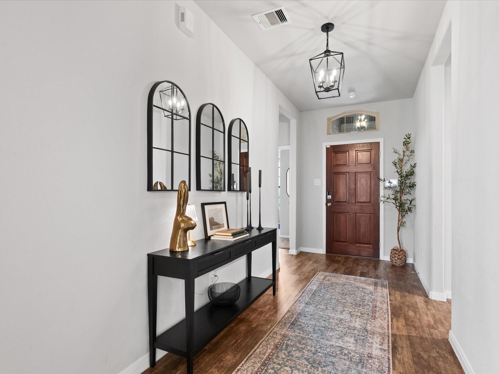 14381 Whitetop Peak Court Conroe, TX 77384 - Photo 5 of 39 a view of entryway with a workspace