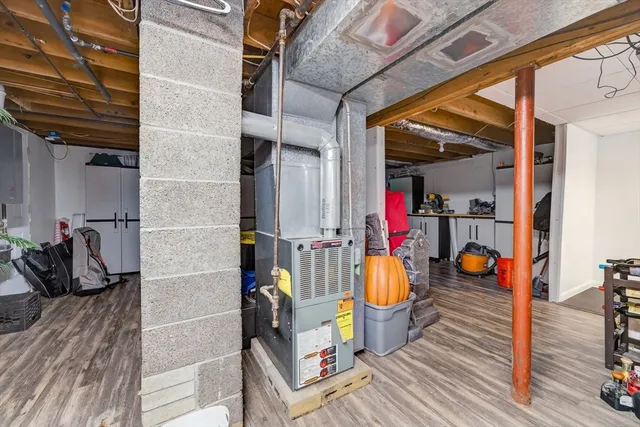 a room with gym equipment and gym equipment