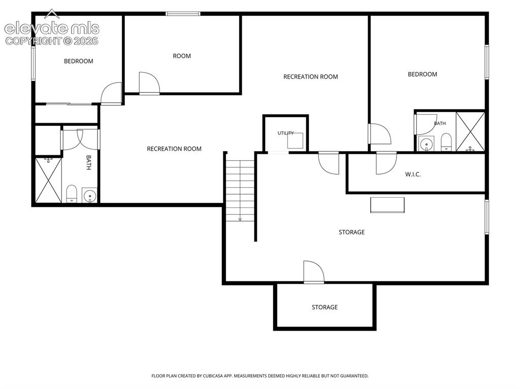 40051 Cold Iron Road Rush, CO 80833 - Photo 50 of 50 Basement Floor Plan