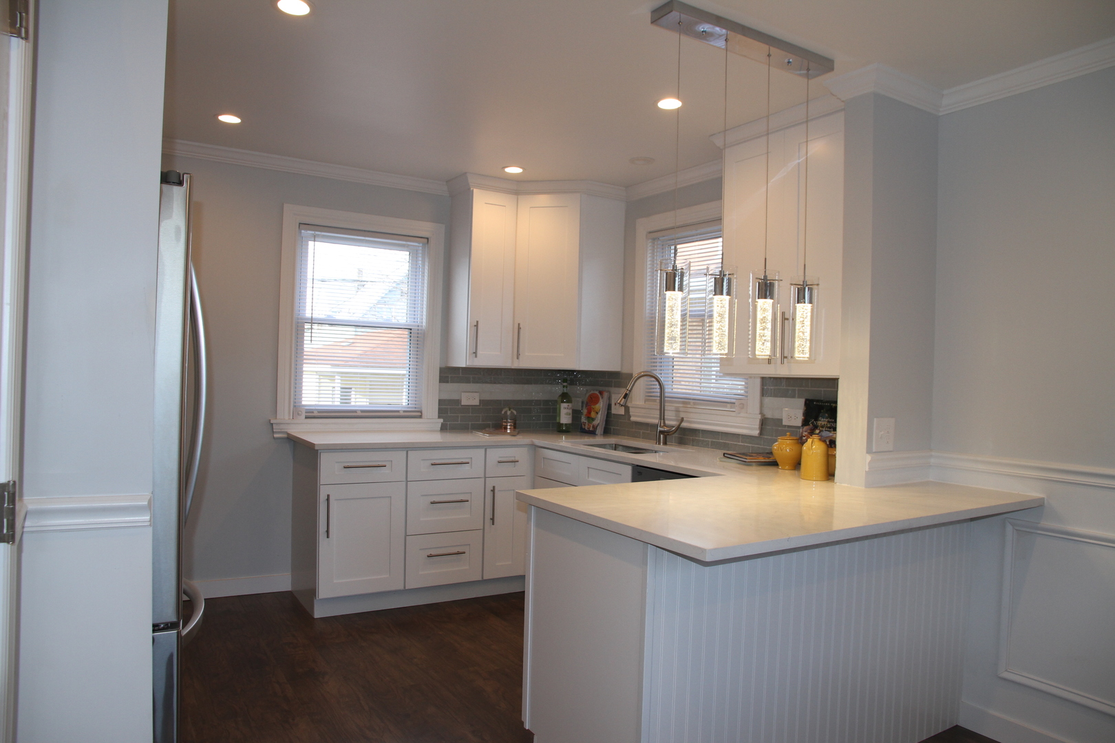 10132 South Green Street Chicago, IL 60643 - Photo 18 of 26 a kitchen with a sink cabinets and window