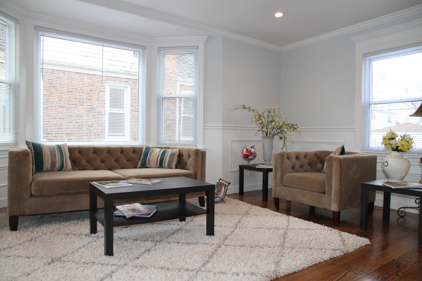 10132 South Green Street Chicago, IL 60643 - Photo 7 of 26 a living room with furniture and a potted plant