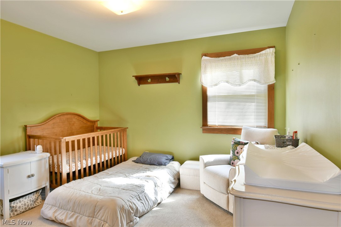 6570 Spencer Clark Road Fowler, OH 44418 - Photo 28 of 49 Bedroom with light colored carpet
