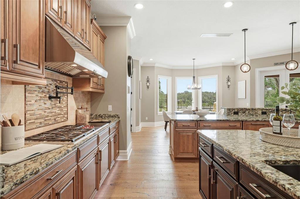 855 Southeast 87th Street Ocala, FL 34480 - Photo 22 of 79 a kitchen with stainless steel appliances granite countertop a stove and a sink