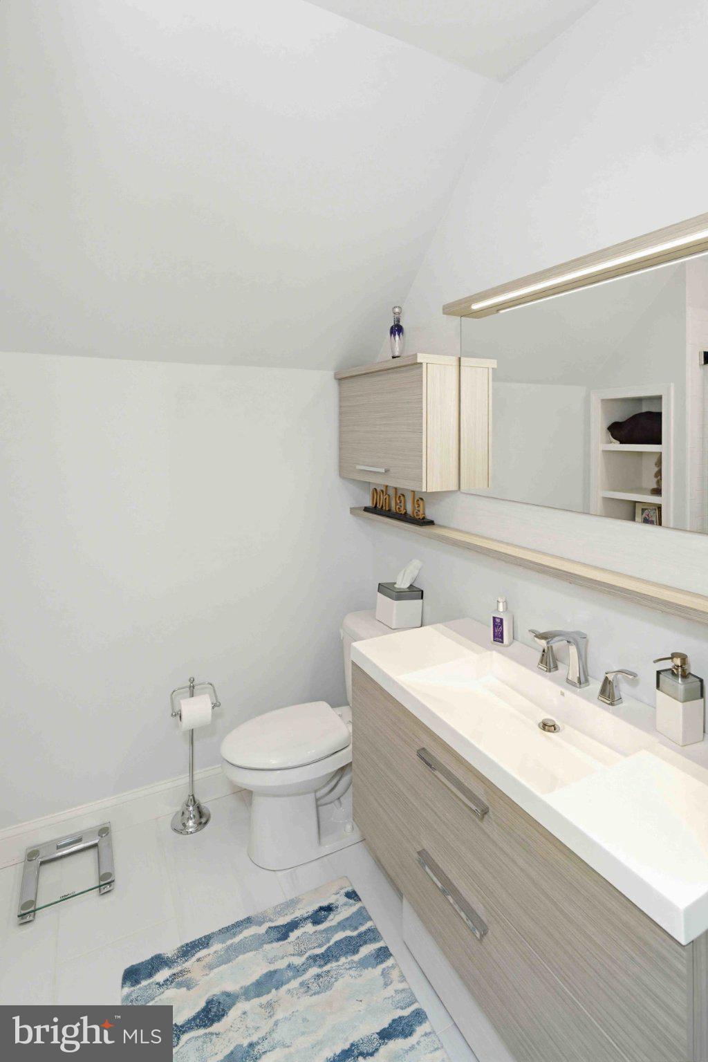 2244 Deer Path Road Huntingdon Valley, PA 19006 - Photo 66 of 95 Sleek modern bathroom with clean lines.