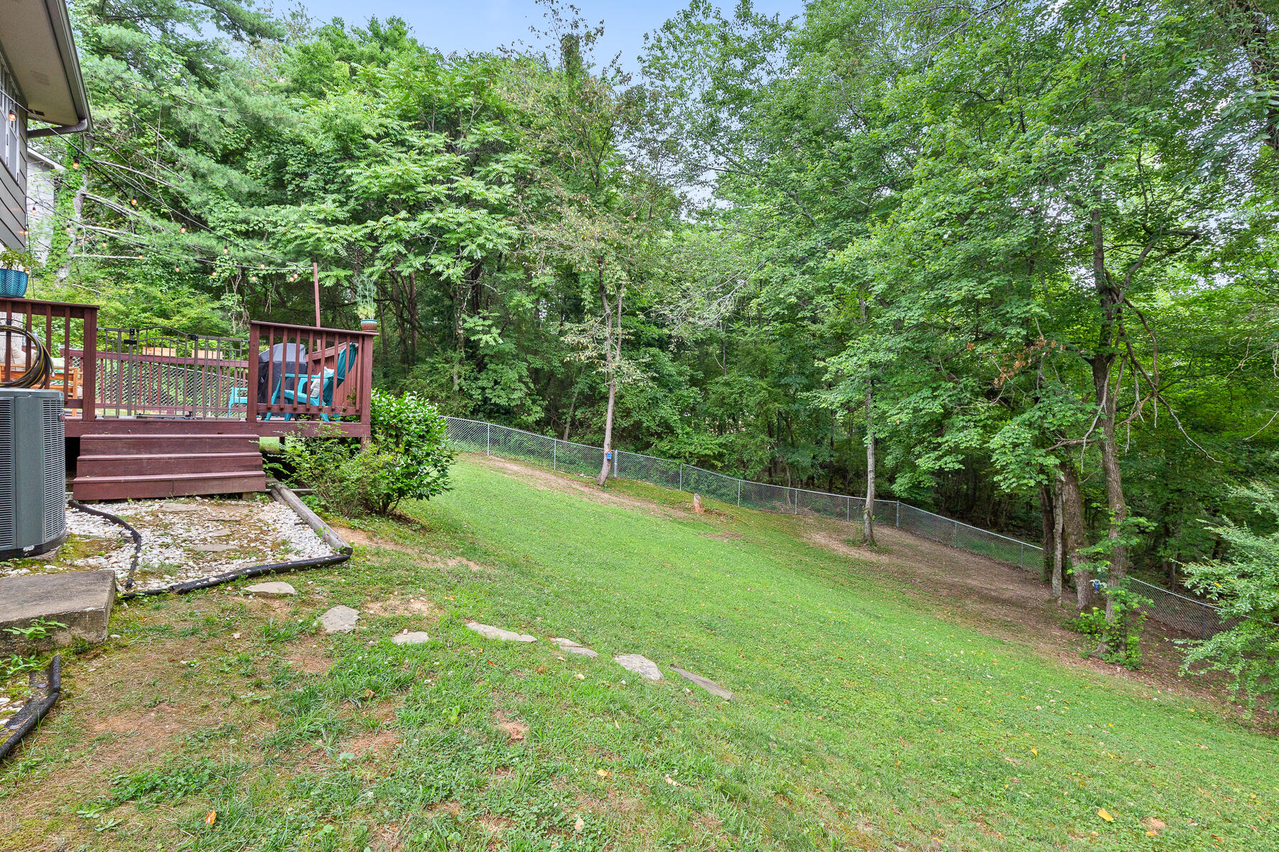 423 Stone Ridge Drive Hixson, TN 37343 - Photo 30 of 32 Back Yard and Deck