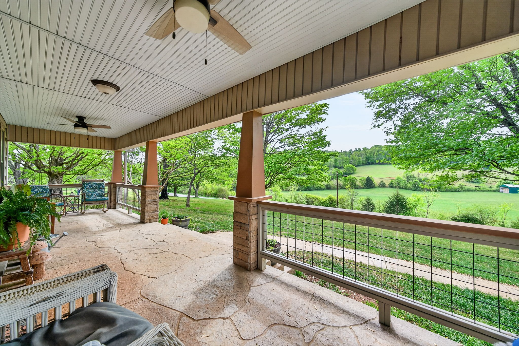 7400 Franks Ferry Road Walling, TN 38587 - Photo 51 of 55 a view of a patio with a large tree