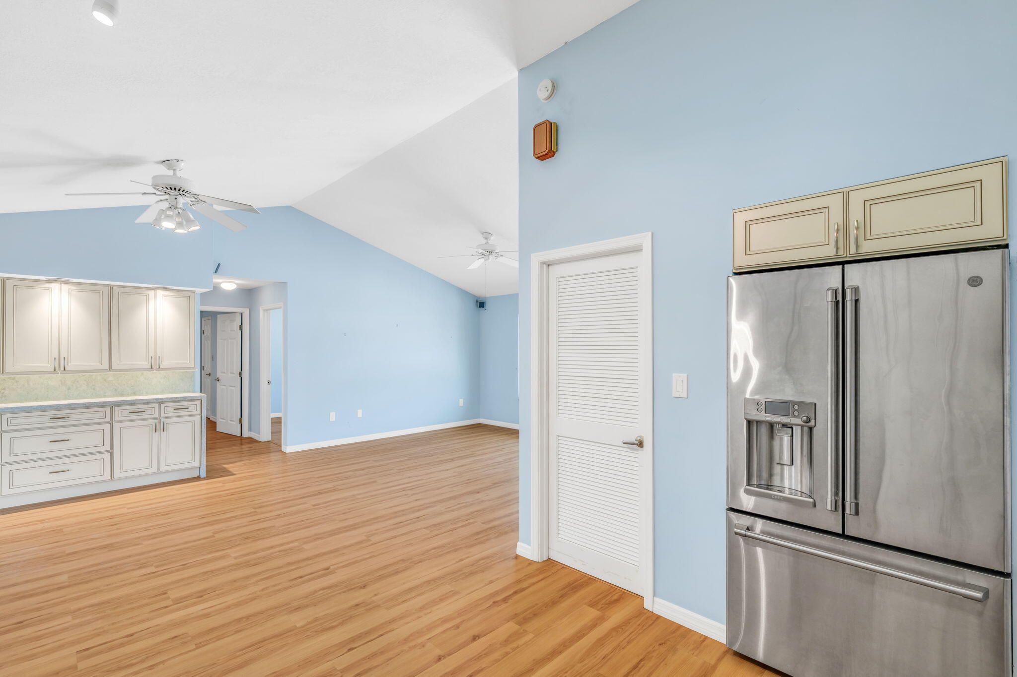 501 11th Street Key Colony Beach, FL 33051 - Photo 21 of 52 a view of a kitchen with a refrigerator and a stove top oven