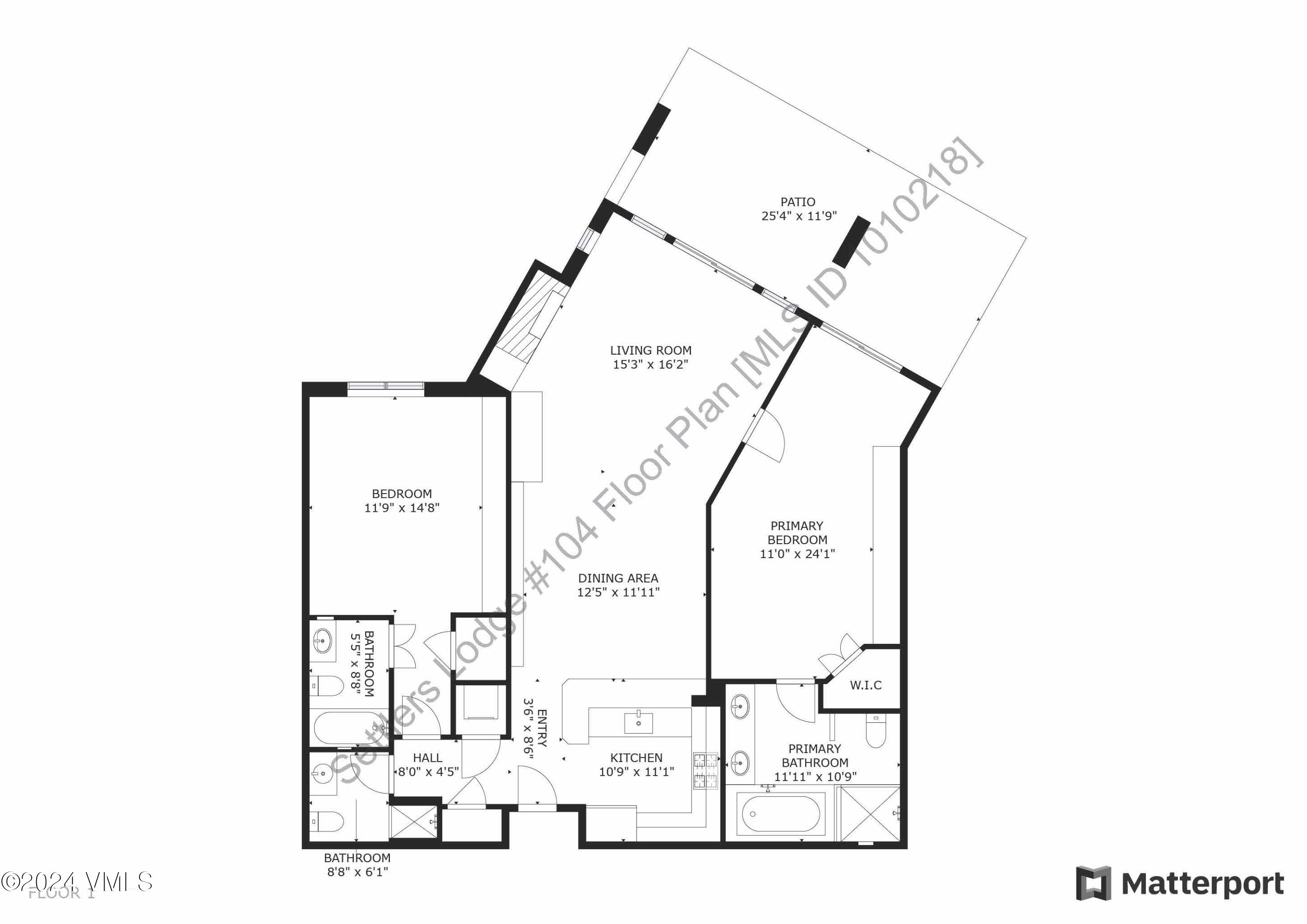 1087 Bachelor Ridge Road, Unit 104 Avon, CO 81620 - Photo 36 of 36 a picture of a floor plan