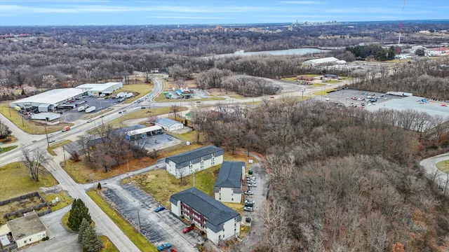a car parked in front of a house