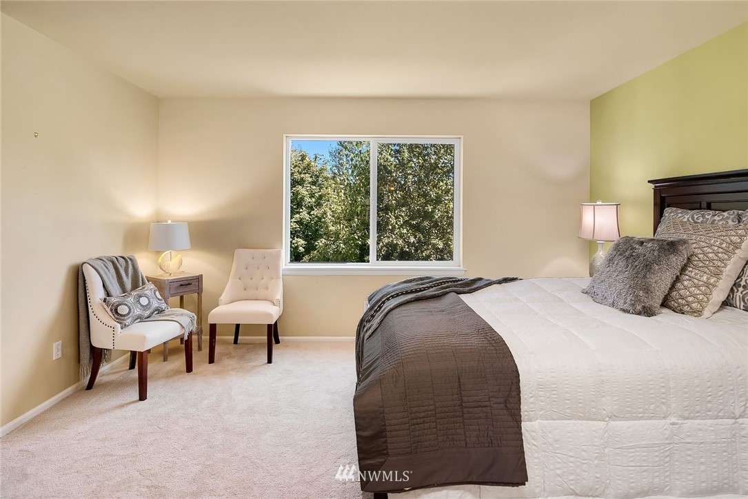 3617 183rd Place Southeast Bothell, WA 98012 - Photo 14 of 27 a bedroom with a bed chair and a window