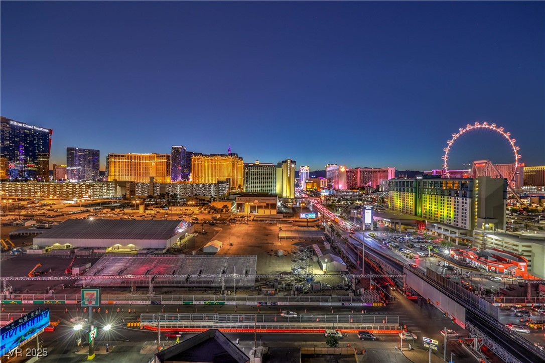 211 East Flamingo Road, Unit 1402 Las Vegas, NV 89169 - Photo 28 of 43 View of city with a view of city lights