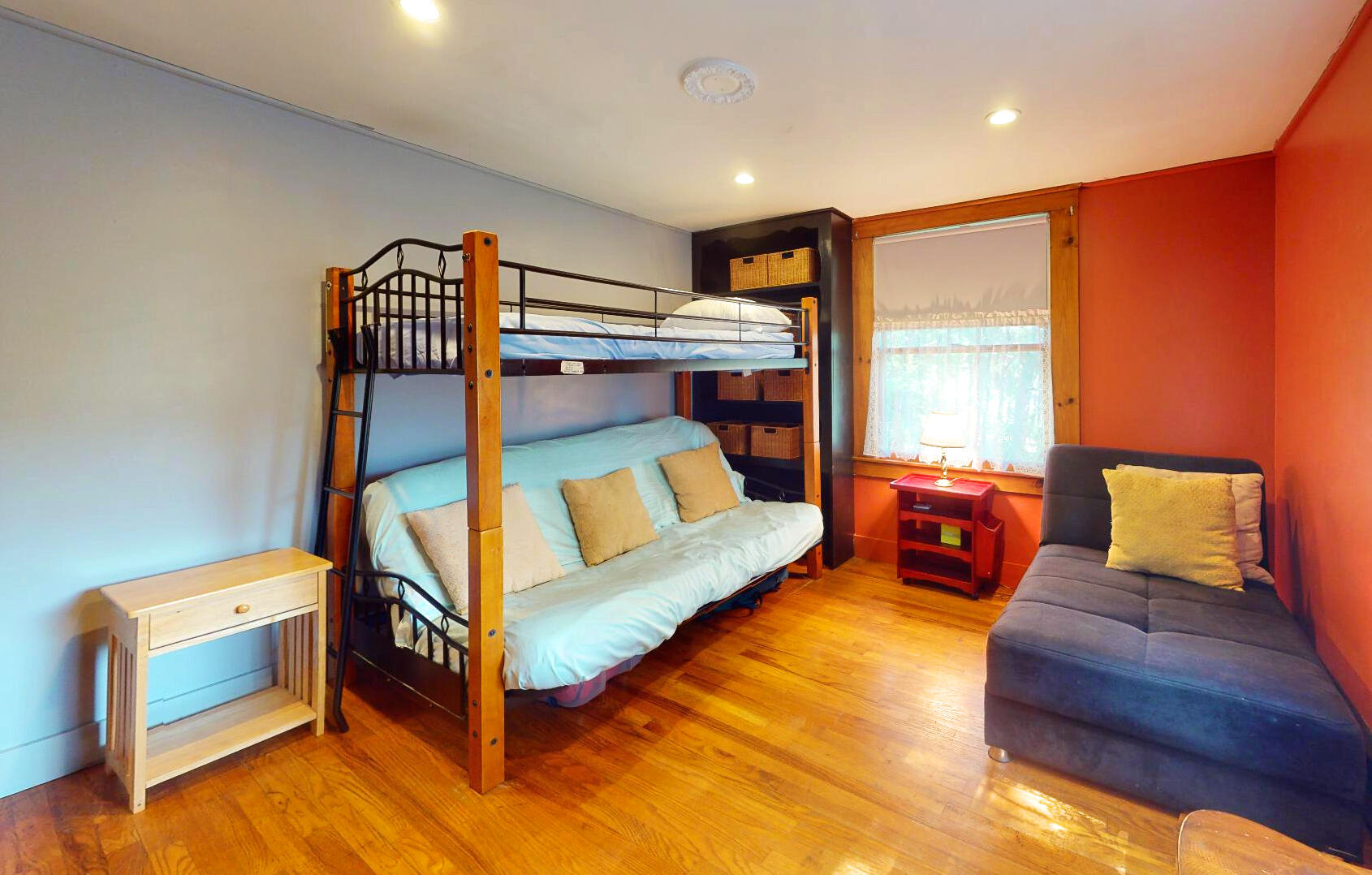 6 South Highland Road Truro, MA 02666 - Photo 18 of 27 a bedroom with furniture and wooden floor