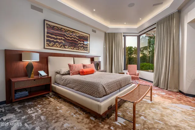 a view of a potted plant in a room