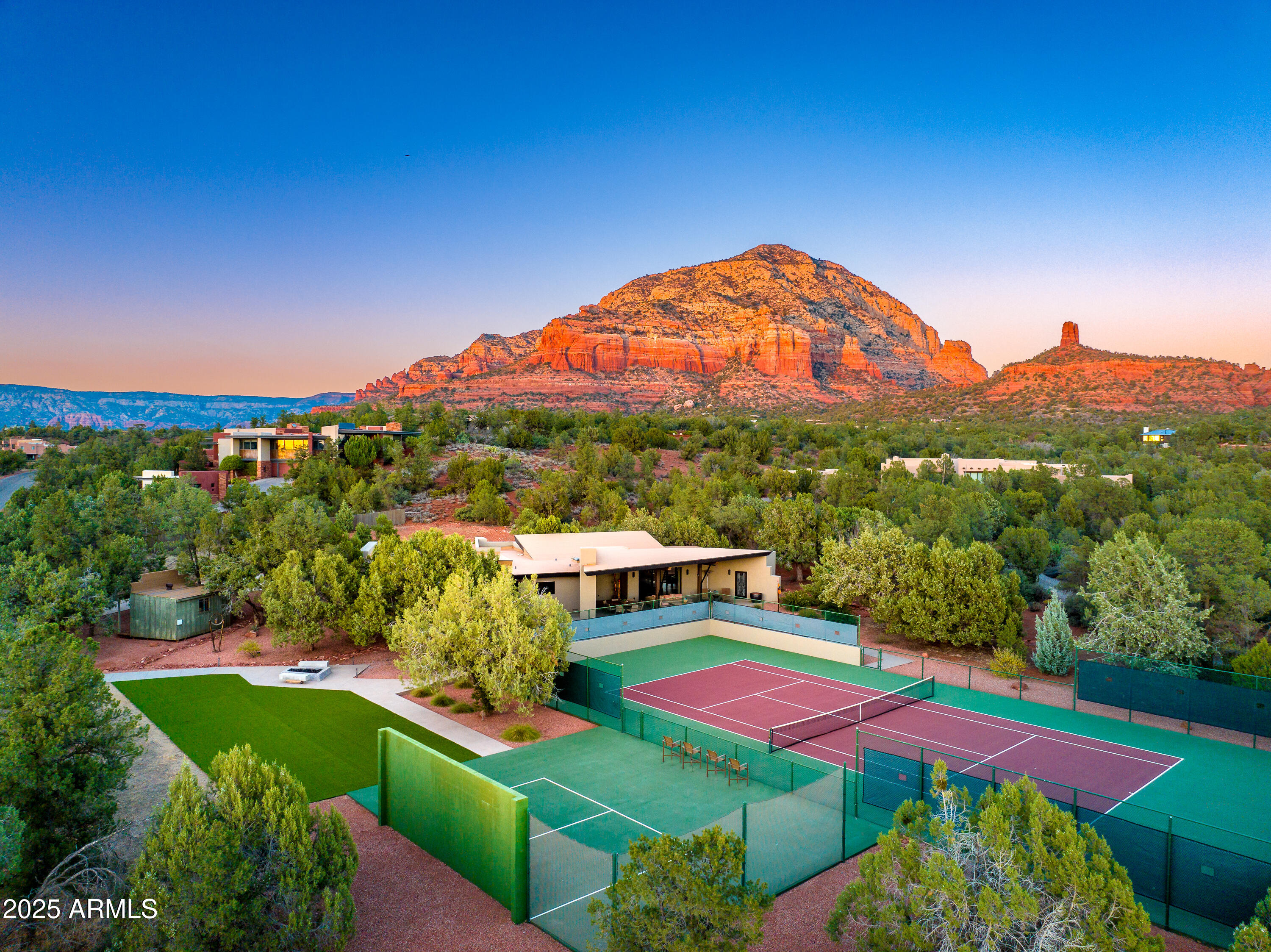 120 Paisano Road Sedona, AZ 86336 - Photo 50 of 63 a view of an outdoor space yard patio and swimming pool