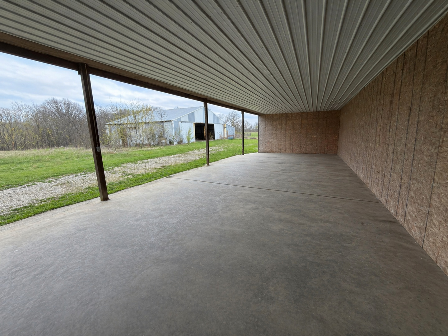 0 North 1900th Street Mount Carmel, IL 62863 - Photo 26 of 50 a view of porch with a backyard