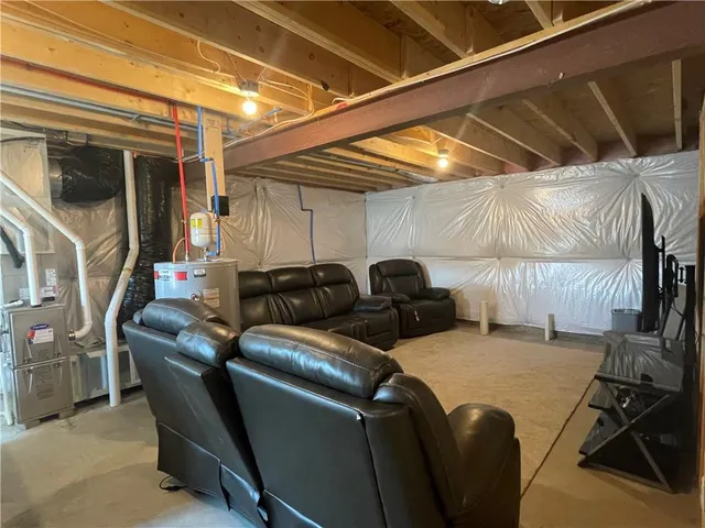 a view of a door and a window