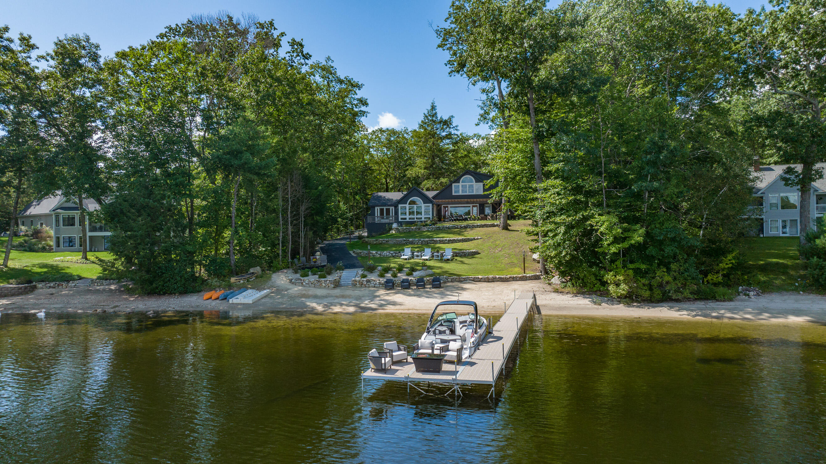 164 Deep Cove Road Raymond, ME 04071 - Photo 8 of 69 164 Deep Cove Drone-15