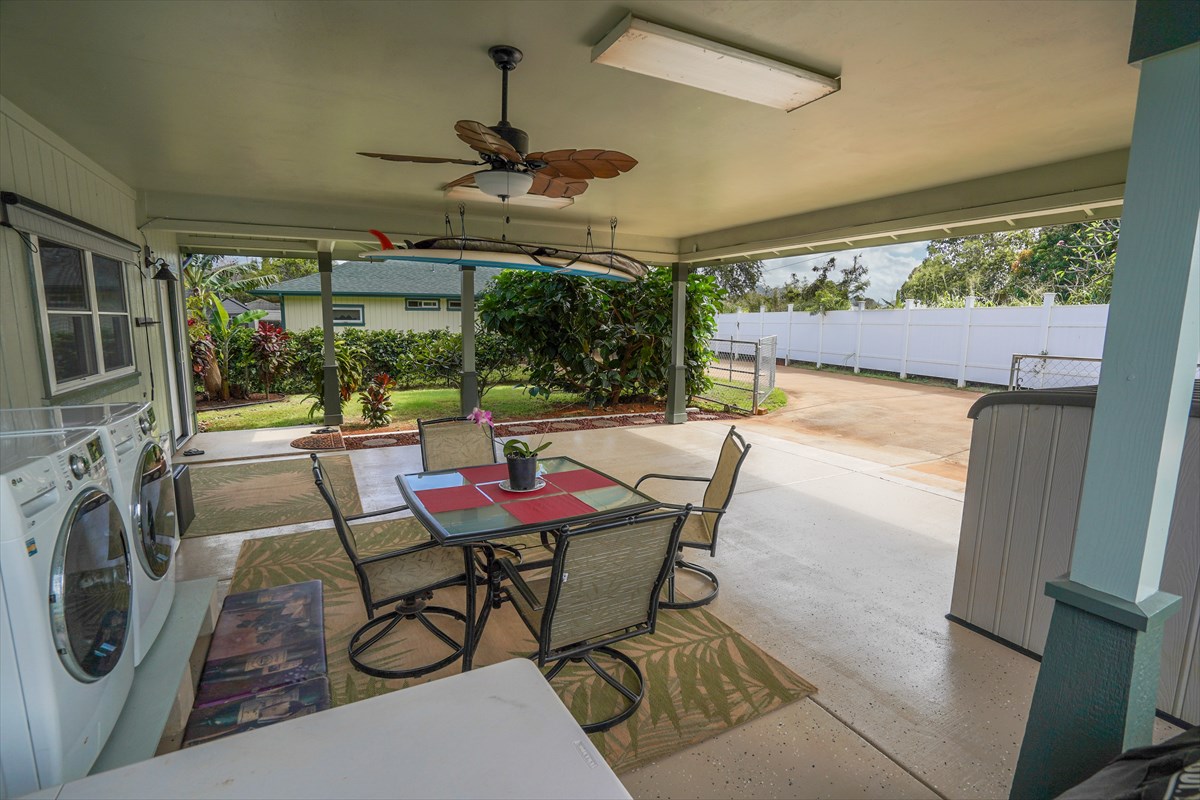 5273 Kawaihau Road, Unit 1 Kapaa, HI 96746 - Photo 5 of 16 a outdoor space with furniture