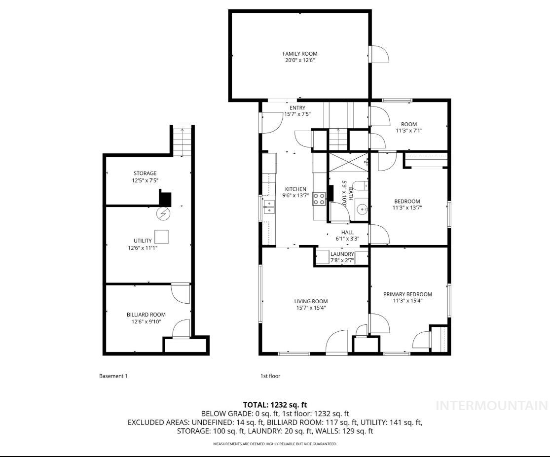 208 South 4th W Street Preston, ID 83263 - Photo 38 of 38 View of floor plan / room layout
