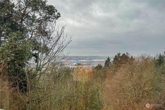 a backyard of a house