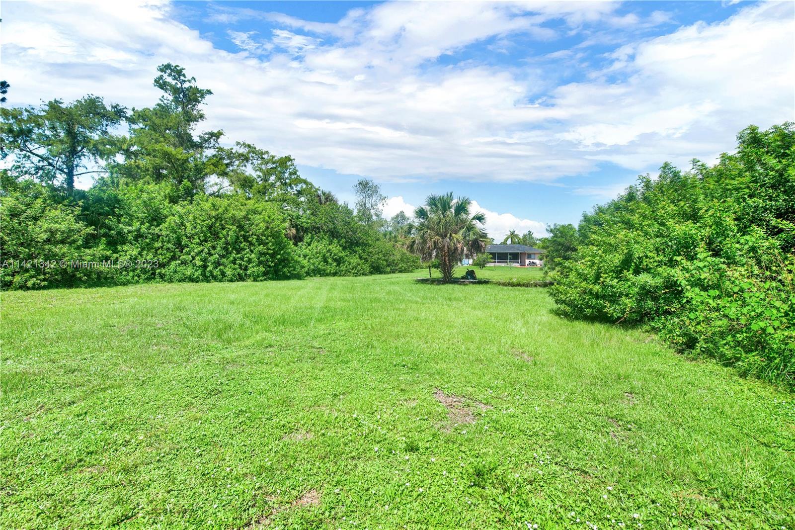 1480 Southwest 17th Street Naples, FL 34117 - Photo 36 of 36 a backyard of a house with lots of green space