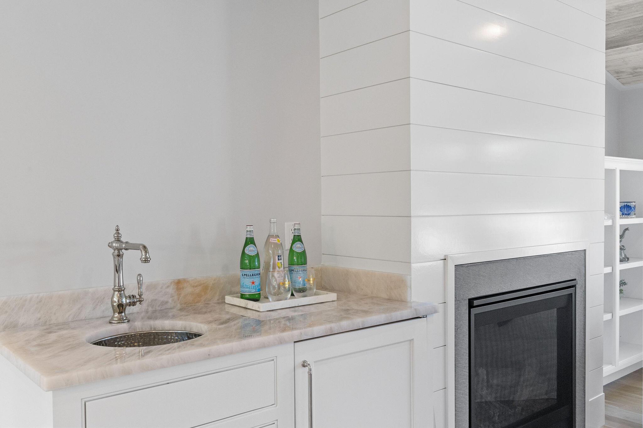 63 Kescayogansett Road Orleans, MA 02653 - Photo 59 of 92 a bathroom with a sink and a mirror