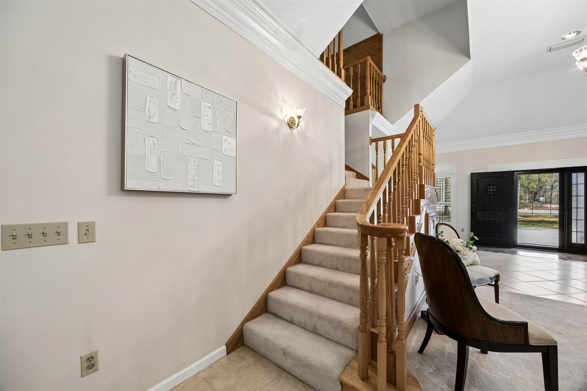 376488 Kings Ferry Road Hilliard, FL 32046 - Photo 48 of 73 a view of entryway and hall with wooden floor