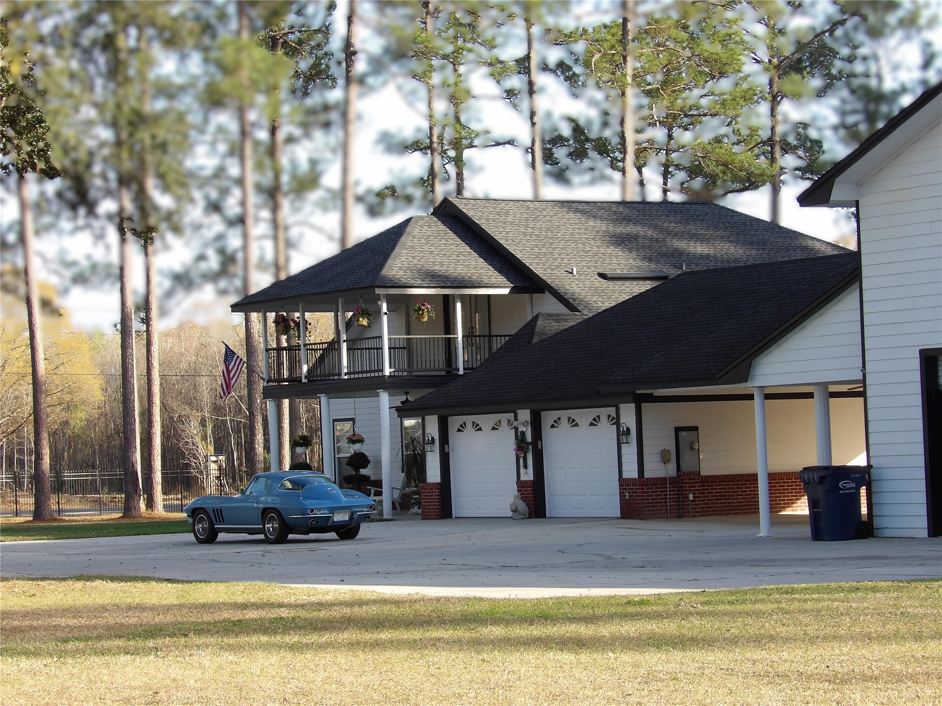 376488 Kings Ferry Road Hilliard, FL 32046 - Photo 61 of 73 a view of a house with swimming pool and sitting area