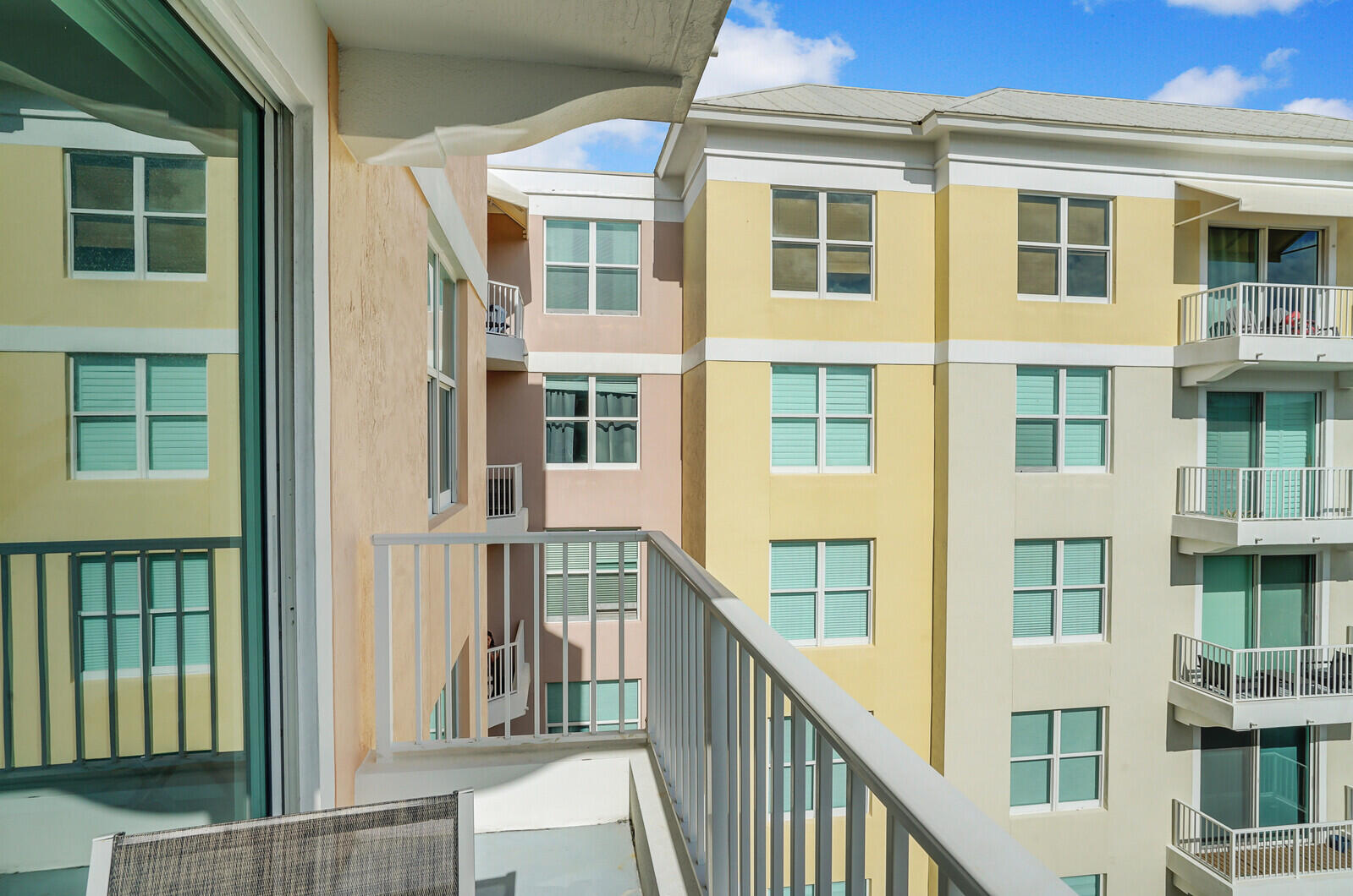 804 East Windward Way, Unit 608 Lantana, FL 33462 - Photo 24 of 33 a view of a building from a balcony