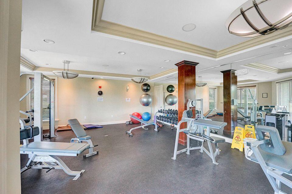 804 East Windward Way, Unit 608 Lantana, FL 33462 - Photo 30 of 33 a view of a room with gym equipment