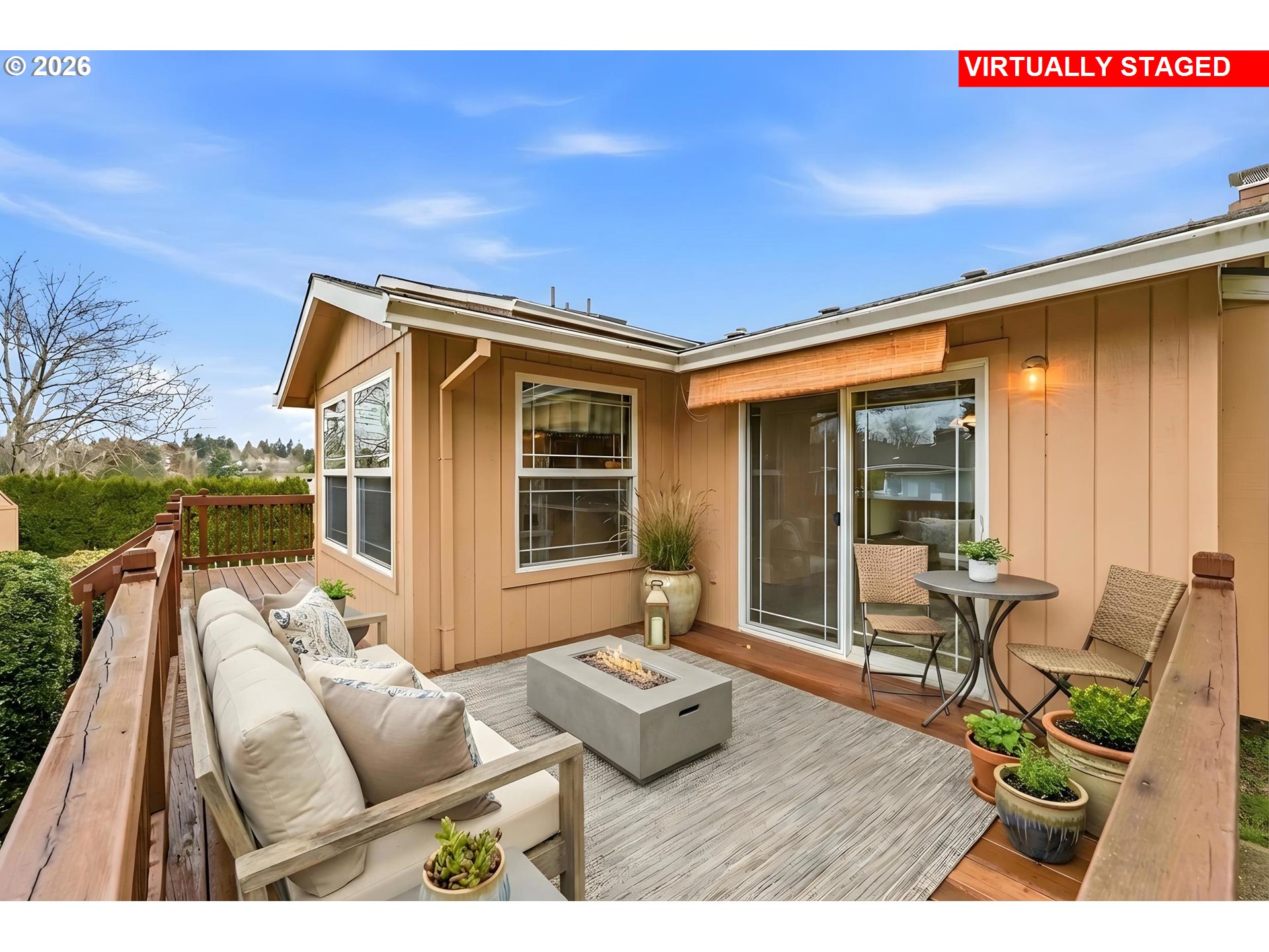 419 Southwest Day Court Gresham, OR 97080 - Photo 4 of 44 a backyard of a house with seating space