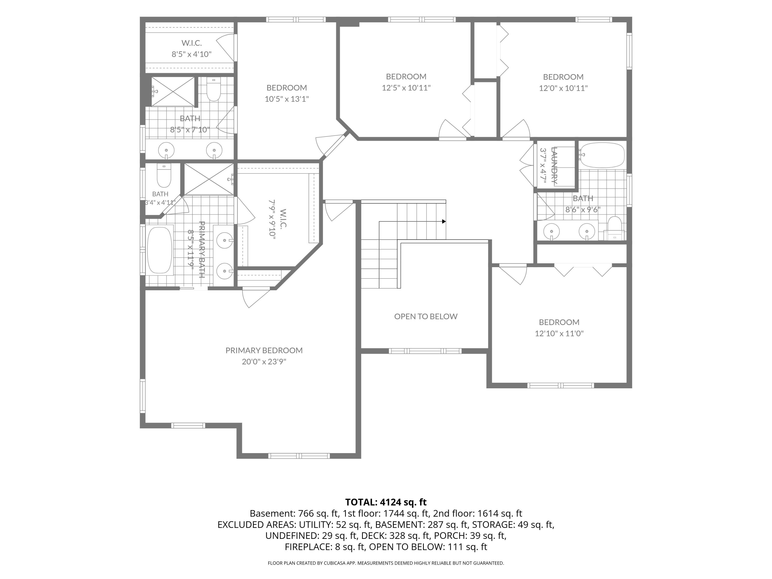 5 Wildebrook Road Medway, MA 02053 - Photo 41 of 42 Upstairs Floor Plan