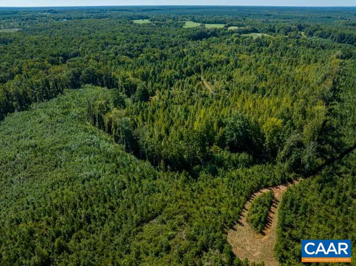 0 Tabscott Road Kents Store, VA 23084 - Photo 12 of 14 an aerial view of a forest with houses