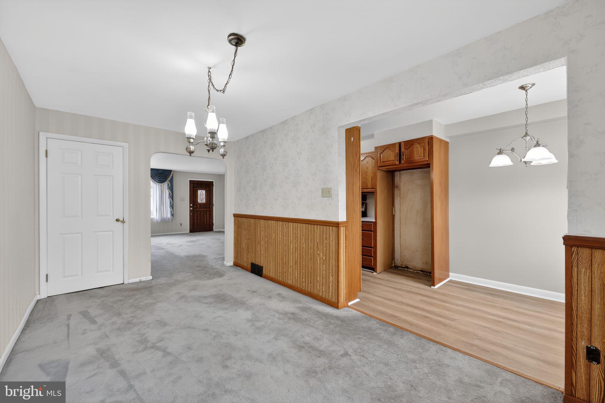 948 Grant Road Folcroft, PA 19032 - Photo 11 of 31 a view of a room with a chandelier